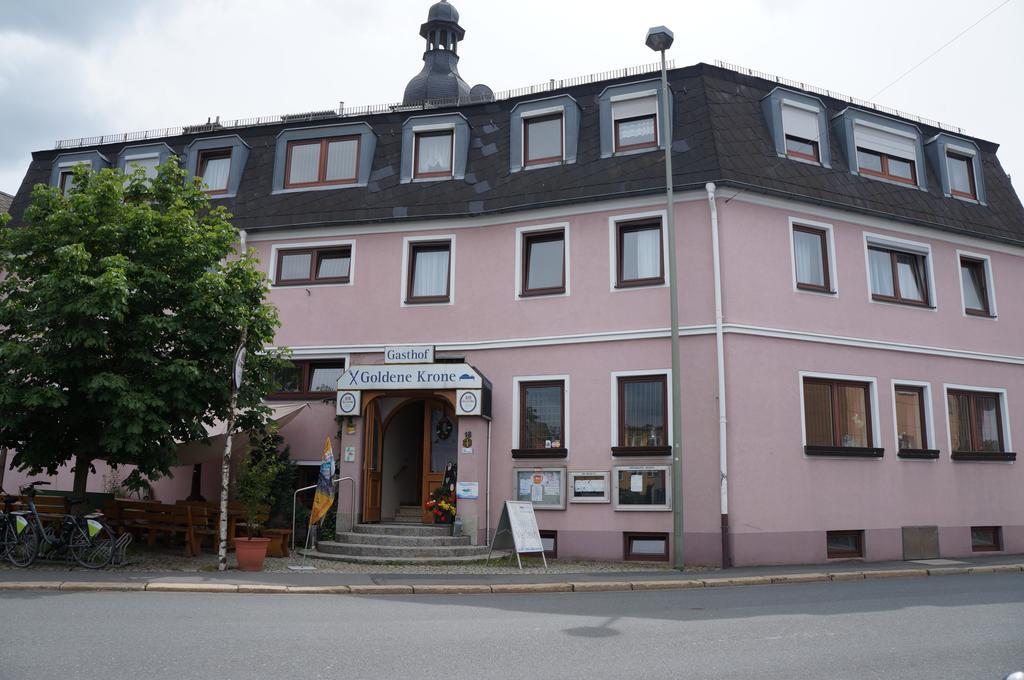 Gasthof Goldene Krone Selbitz Extérieur photo